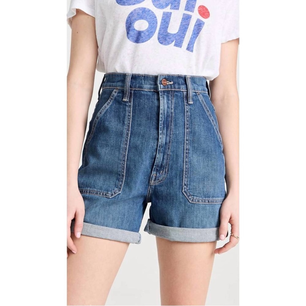 MOTHER Denim The Patch Rambler Shorts